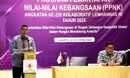 Wamen Ossy Jadi Pembicara di LEMHANNAS RI: Tanah dan Tata Ruang Pilar Ketahanan Nasional