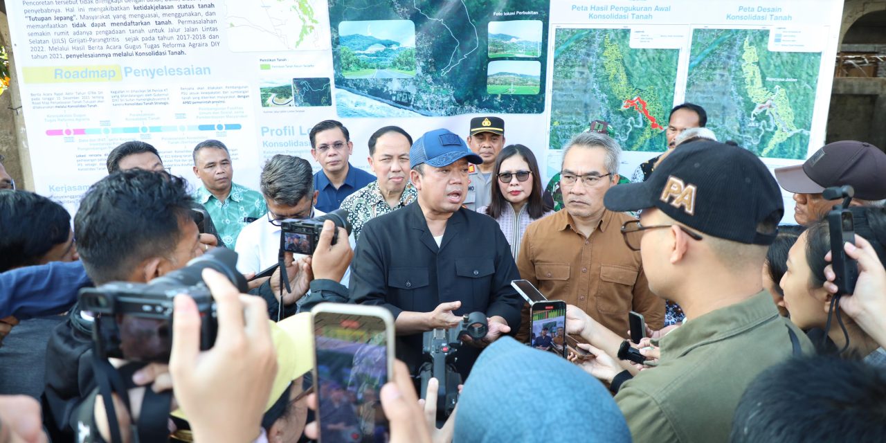 Menteri ATR/Kepala BPN Harapkan Warga Parangtritis Manfaatkan Tanah untuk Masa Depan Keluarga