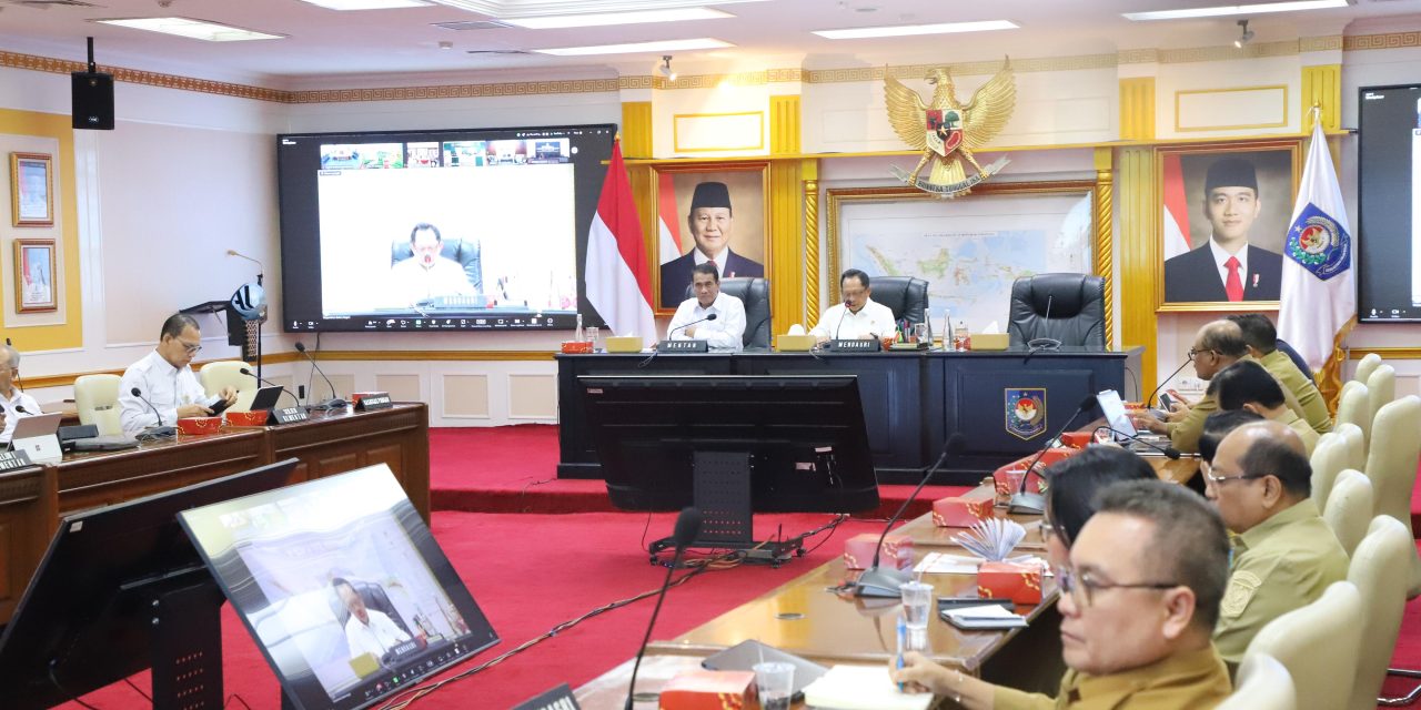 Instruksi Menteri Dalam Negeri Muhammad Tito Karnavian untuk mempercepat pelaksanaan program pompanisasi dan irigasi Pemerintah Daerah