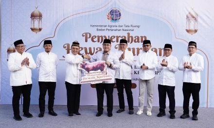 Iduladha 1446 H, Wamen Ossy Dermawan Ajak ASN ATR/BPN Jadikan Kurban Sebagai Refleksi Pengabdian Birokrasi