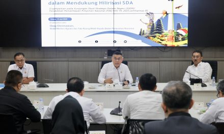 Terima Kunjungan P3N LEMHANNAS RI, Wamen Ossy Sampaikan Peran Kementerian ATR/BPN dalam Hilirisasi