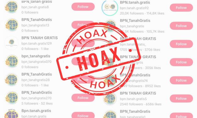 Hoaks “BPN Tanah Gratis” Beredar di TikTok, Kementerian ATR/BPN Imbau Masyarakat Waspada