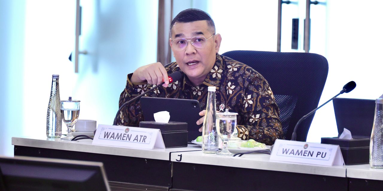 Wamen Ossy Laporkan Progres Pengadaan Tanah untuk Huntap Warga Terdampak Erupsi Gunung Lewotobi Laki-laki ke Menko PMK