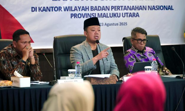 Pembinaan di Kanwil BPN Provinsi Maluku Utara, Menteri Nusron: Tugas Saya sebagai Menteri adalah Memberikan Kepastian dan Harapan