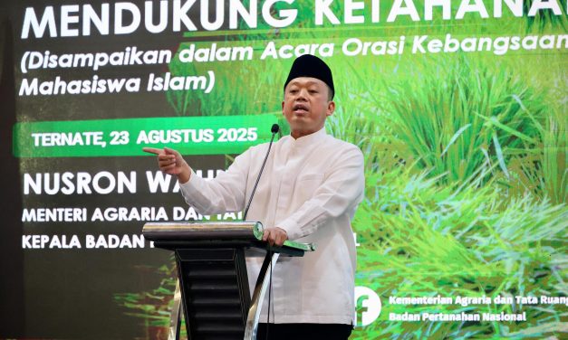 Sampaikan Orasi Kebangsaan di Rakor Regional KAHMI, Menteri Nusron: Penting untuk Mengambil Keputusan secara Adil