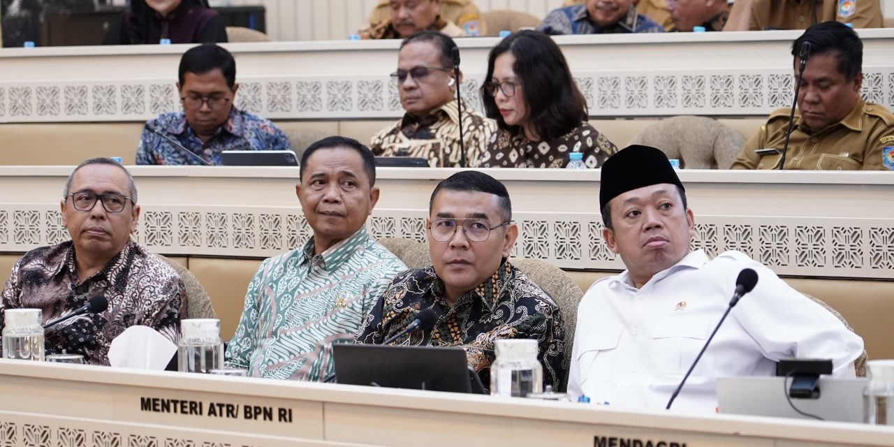 RDP Bersama Komisi II DPR RI, Pagu Anggaran Kementerian ATR/BPN Tahun 2026 Ditetapkan Rp9,49 Triliun