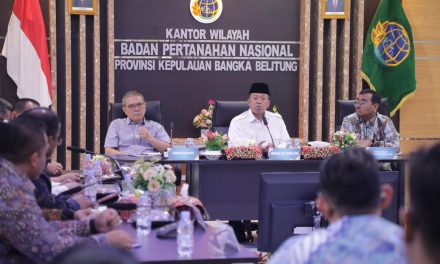 Beri Arahan ke Jajaran di Kepulauan Bangka Belitung, Menteri Nusron: Tugas Kita Memastikan Tanah Rakyat Aman