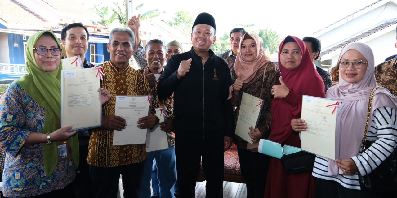 Setahun Menteri Nusron, Nilai Ekonomi Pendaftaran Tanah Capai Rp1.021 Triliun