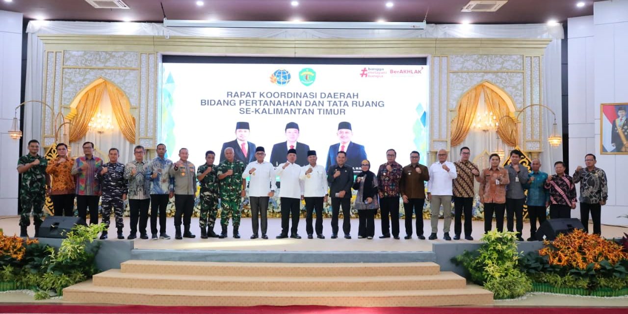 Rapatkan Barisan Kepala Daerah Se-Kaltim, Menteri Nusron: Solusi Penyelesaian Masalah Pertanahan Harus Berbasis Kemanusiaan