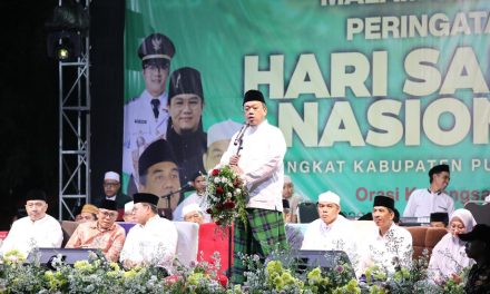 Peringatan Hari Santri Nasional di Purwakarta, Menteri Nusron: Kontribusi Santri Jadi Fondasi Kemerdekaan Indonesia
